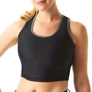 Cheata Equestrian Trotter Bra Black Gray Large